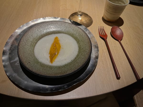 Deer brain omelette at noma