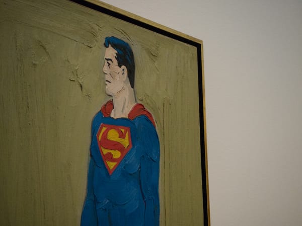Superman by Mel Ramos at SF Museum of Art